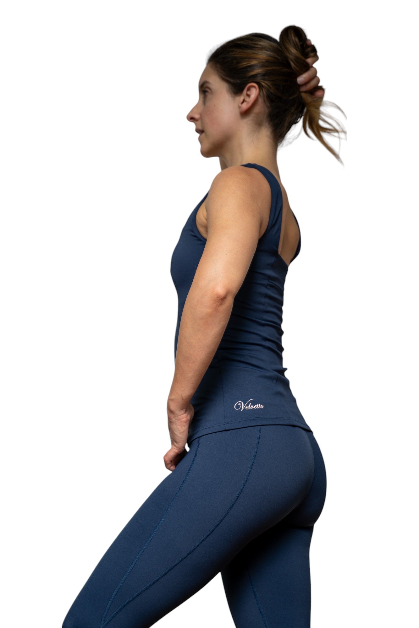 LUXE Bustier Top - Deep Blue