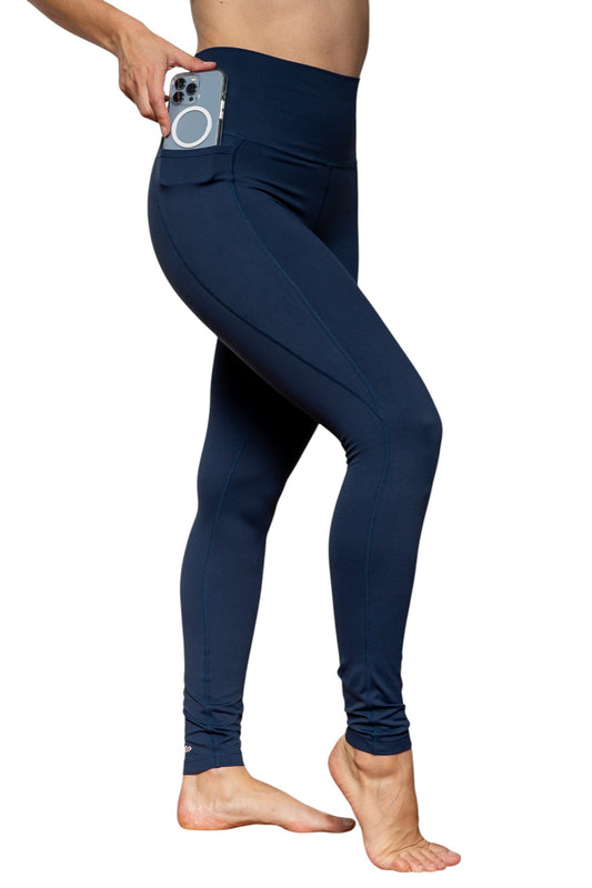 LUXE Pocket Legging - Deep Blue